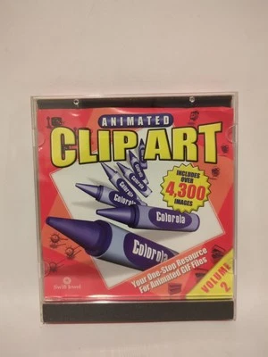 Cosmi Software Animated Clipart CD, Vol 2 Swift Jewel Over 4300 Animated Gifs - Image 1 of 4