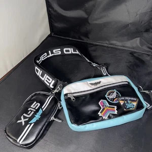 Pixar Lightyear Star Command Umhängetasche und Handy / Geldbörse Tasche Disney - Bild 1 von 11
