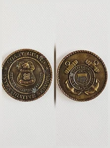 Coast Guard Investigative Service Federal Police Special Agent Challenge Coin - Picture 1 of 9