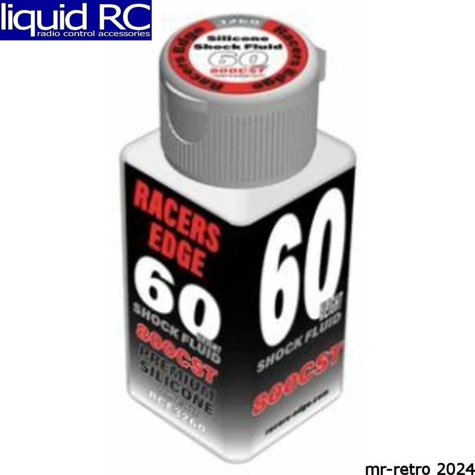 Racers Edge 3260 60 Weight 800cst 70ml 2.36oz Pure Silicone Shock Oil - Image 1 of 1