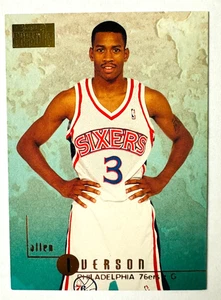 1996-97 Fleer Skybox Allen Iverson RC #85 76ers Legend! - Bild 1 von 3