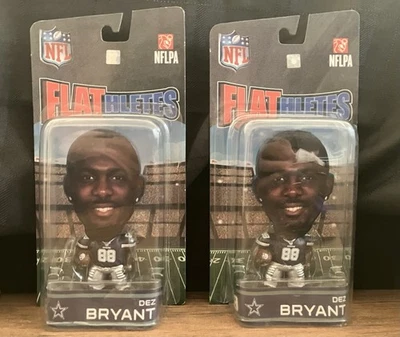 "Figuras de 5"" Dallas Cowboys Forever Collectibles Flathletes Dez Bryant - Lote de 2" Foto 1 de 4