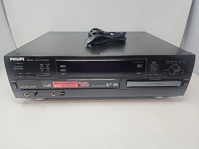 Philips CDR785 3 CD Changer Dubbing CD CD/R Recorder. CD Recorder Eject Broken - Image 1 of 4