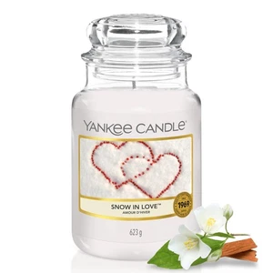 Yankee Candle Duftkerze Snow In Love – Langanhaltender Genuss für Ihr Zuhause - Bild 1 von 9
