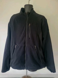 Hawke & Co.  Mens  Black Full Zip Part Fleece Zippered Pockets Jacket Size  XXL - Picture 1 of 5