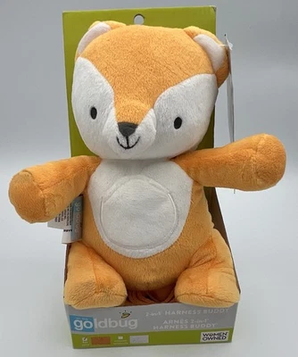 Nueva mochila de felpa Goldbug FOX 2 en 1 arnés compañero niño seguridad *** Foto 1 de 4