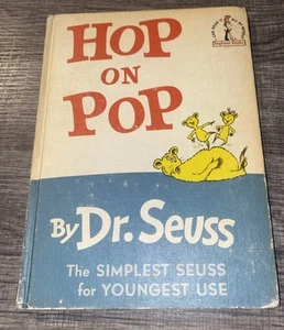 VINTAGE 1963 1st EDITION - DR SEUSS - HOP ON POP - COLLECTIBLE CHILDREN’S BOOK - Picture 1 of 18