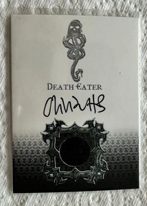 Harry Potter Autograph Costume Card Death Eaters Oliva Higginbottom DE5 - Picture 1 of 4