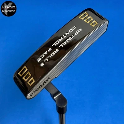 Used Official Outlet Ryoma Golf Putter Black Ppin Steel Shaft 32 Inch Bonus Come - Image 1 of 4