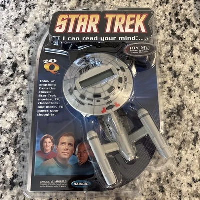 Star Trek I Can Read Your Mind 20 Q Juego Digital Mattel Radica Nuevo Precintado ¡Funciona! Foto 1 de 2