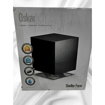 Stadler Form Oskar 1-Gallon Console Evaporative Humidifier, Black, 540 sq. ft. - Image 1 of 4