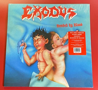 EXODUS - BONDED BY BLOOD ~Limited Edition ~BLOODSHOT Vinyl ~Classic Thrash Metal - Image 1 of 4