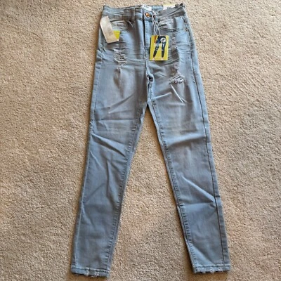 WAX JEANS Collection Sz 3/26 Skinny High-Waisted Distressed Jeans - Image 1 of 4
