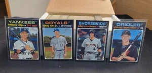 2020 komplette Topps *** HERITAGE MINOR SET (220) Karten #1-220 ALLE (20) SPs NEUWERTIG - Bild 1 von 1