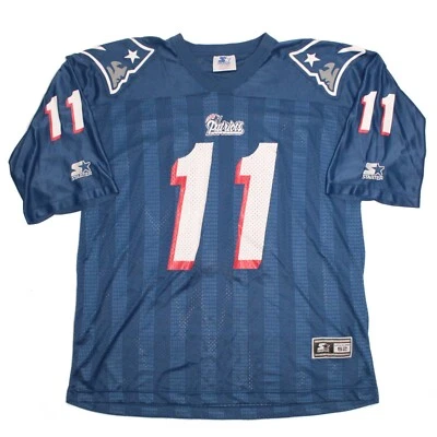 Camiseta deportiva vintage de los New England Patriots talla 52 XL Drew Bledsoe años 90 Foto 1 de 4