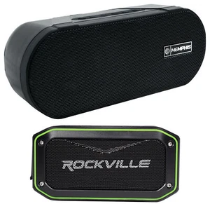 Memphis Audo MXASB9 Jet Ski/Snowmobile/ATV 9" Sound Bar w/Bluetooth+Home Speaker - Picture 1 of 12
