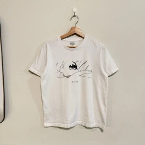 T-shirt bianca UNIQLO Your Name collaborazione UT Makoto Shinkai N177 taglia small - Foto 1 di 4