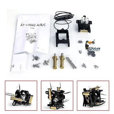 Metal Rotating Coupler Quick Release for 1/14 LESU RC Hydraulic Excavator 374F - Image 1 of 4