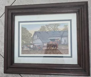 Thelma Winter Framed Signed Print "Planting Time" - No 438/500 - 1987 - Picture 1 of 2
