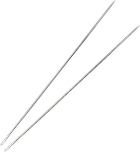2 PCS 12'' Professional Upholstery Needle, Long Sewing Needles, silver - Picture 1 of 7
