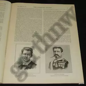 EMILIO AGUINALDO 1898 PHILIPPINES & DEBATE U.S. IMPERIALISM SPANISH-AMERICA WAR - Picture 1 of 3