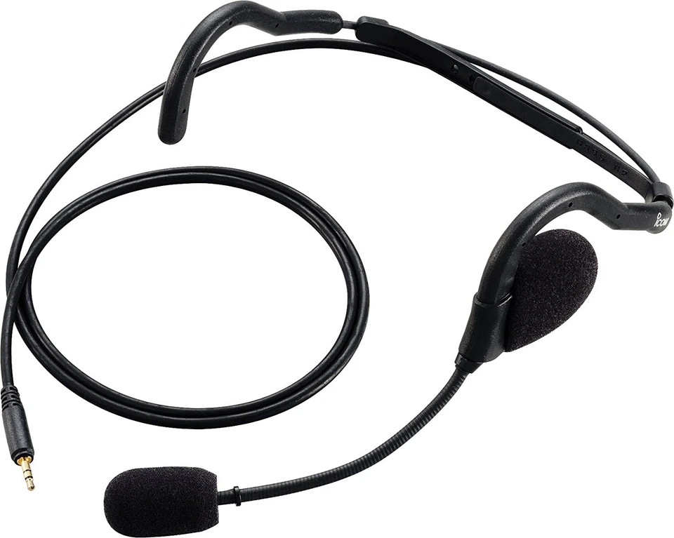ICOM HS95 neck arm headset Small Size In-Ear Wired for ICMM7201 1000mm Cable New - Image 1 of 2