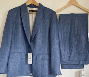 Zara Hosenanzug, Anzug, Hose, Jacket, Jacke, Hose, Gr. L, - Bild 1 von 18