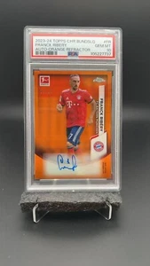 2023-24 Topps Chrome Bundesliga Franck Ribery Auto Orange /25 PSA 10 #5218 M - Picture 1 of 2