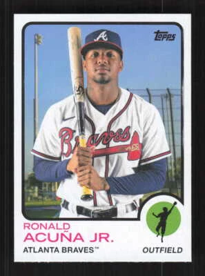 Ronald Acuña Jr.  2021 Topps Archives   Atlanta Braves #111 - Image 1 of 2