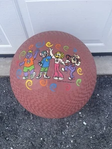 LARGE Chuck E. Cheese & Friends Playground Kickball - Brown 2011 / 2012 16” - Picture 1 of 4