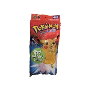 TALLA 10 Niños Fruit Of The Loom Funpals Pokemon Calzoncillos Ropa Interior De Colección 1999 RARO - Imagen 1 de 8