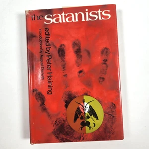 Satanists Haining Derleth Crowley 1969 HC DJ Occult Black Magic Anthology - Picture 1 of 12