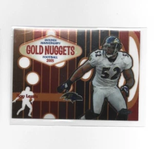 2005 Topps Chrome Golden Anniversary Gold Nuggets #GN5 Ray Lewis NMMT - Picture 1 of 2