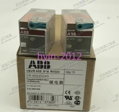 1pcs New CR-M024DC4G DC24V ABB relay - Image 1 of 3