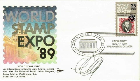 "Michael Jackson Attorney" Mark Geragos Signed FDC Dated 1989 Todd Mueller COA Cover
