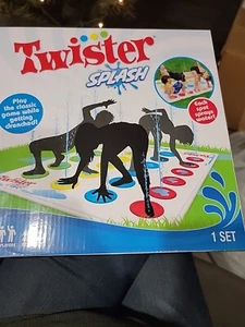 HASBRO TWISTER SPLASH WATER SPRINKLER OUTDOOR GAME -new In Box - Picture 1 of 9