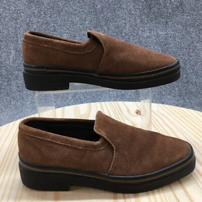 Aerosoles Shoes Womens 6.5 M Loafers Brown Slip On Casual Comfort Round Toe Low - Image 1 of 4