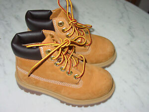 Timberland Wheat 6 Inch Classic 12809 Premium Toddler Boots! Size 9C