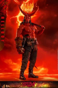 New Hot Toys MMS527 Hellboy PVC 1/6 Scale Figure In Stock - Picture 1 of 9