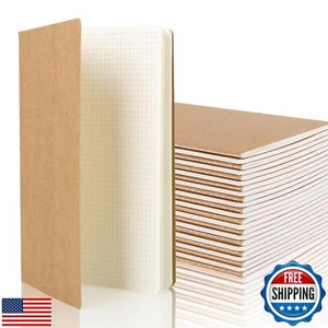 zmybcpack 24 Pack Graph Paper Notebook Journal Notebook Square Grid Paper Not - Picture 1 of 5