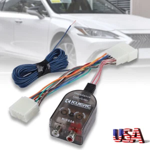 Radio Añadir Subwoofer Amplificador Adaptador Interfaz Para Toyota Scion Subaru Selecto - Imagen 1 de 12