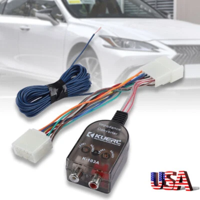 Radio Add Subwoofer Amplifier Adapter Interface For select Toyota Scion Subaru - Image 1 of 4