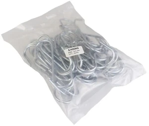 50 Metall S Haken ordentliche Aufbewahrung hängender S-Haken D: 4,5 mm L: 13 cm - Bild 1 von 2