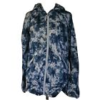 Lululemon Womens Hooded Raincoat Jacket Coat Size CAN 4 AU 8 White Blue