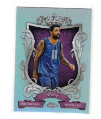 2023-24 Topps Chrome - Roundball Royalty #RR-12 Kyrie Irving - Image 1 of 2