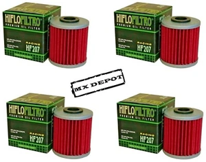 HI FLO HF 140 ÖLFILTER 4ER PACK HF140 ÖLFILTER KAWASAKI KX450 2019 - 2023 - Bild 1 von 1