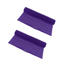 2x Foam Rubber 50x200cm Shelf Drawer Liner Placemat for Cupboard Cabinets B