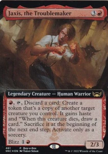 MTG MAGIC THE GATHERING - JAXIS, THE TROUBLEMAKER - PROMO NEW CAPENNA FOIL #461 - Picture 1 of 1