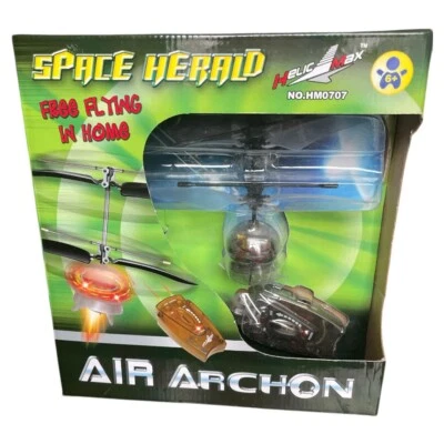 Space Herald Air Archon Remote Control Free Flying Toy Helicopter Max UFO HM0707 - Image 1 of 4
