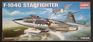 Academy N. 12443 1/72 F-104G Starfighter Luftwaffe Nuovo - Foto 1 di 6